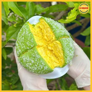 bánh sầu 9 sạch lá dứa phủ dừa